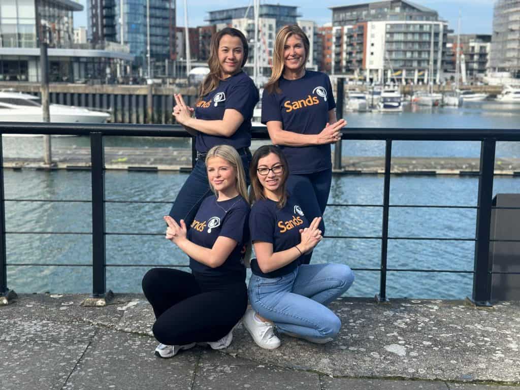 Ocean Village Dental Clinic Walkers and individually walked 100 km in March 2024 for the wonderful Sands charity.